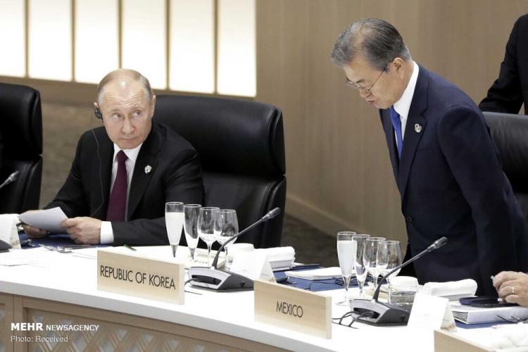 تصاویر نشست جی ۲۰ در اوزاکا ژاپن,عکس های نشست جی ۲۰ در اوزاکا ژاپن, تصاویر رییس اتحادیه اروپا