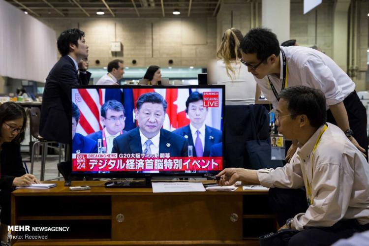 تصاویر نشست جی ۲۰ در اوزاکا ژاپن,عکس های نشست جی ۲۰ در اوزاکا ژاپن, تصاویر رییس اتحادیه اروپا