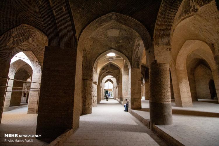 تصاویر مسجد جامع اصفهان,عکس های مسجد جامع اصفهان,تصاویر برجسته‌ترین آثار معماری ایران