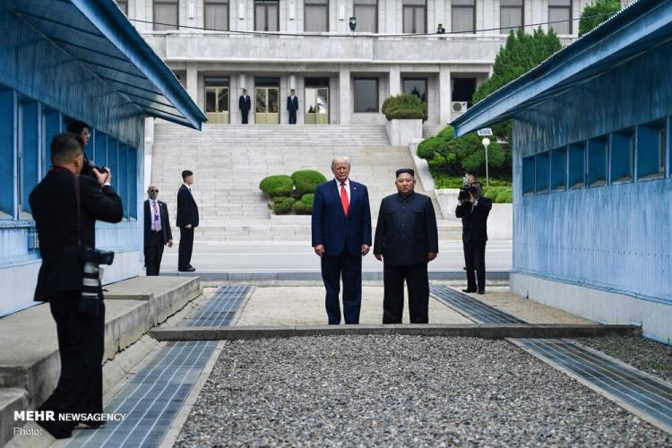 تصاویر دونالد ترامپ و کیم جونگ اون,عکس های رئیس جمهور آمریکا,تصاویر رهبر کره شمالی