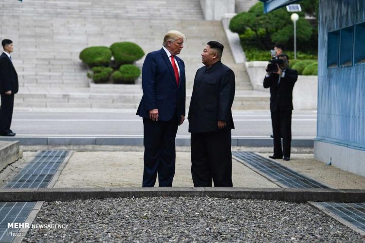 تصاویر دونالد ترامپ و کیم جونگ اون,عکس های رئیس جمهور آمریکا,تصاویر رهبر کره شمالی