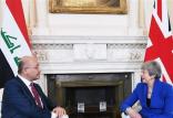 دیدار رئیس‌جمهور عراق با نخست‌وزیر انگلیس,اخبار سیاسی,خبرهای سیاسی,خاورمیانه