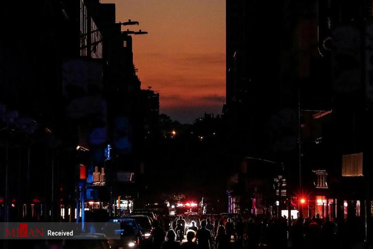 تصاویر قطعی برق در منهتن,عکس های قطعی برق در منهتن,تصاویر خاموشی گسترده در منهتن