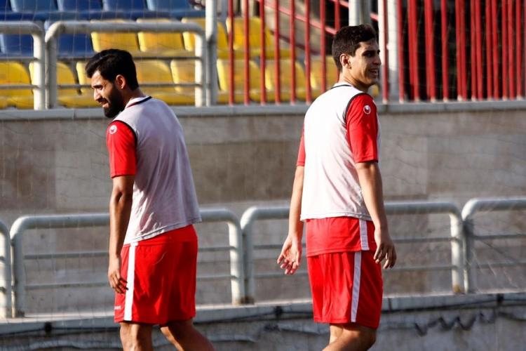 تصاویر تمرین تیم پرسپولیس,عکس های تمرین تیم پرسپولیس زیر نظر کالدرون,عکس کنعانی زادگان در تمرین تیم پرسپولیس