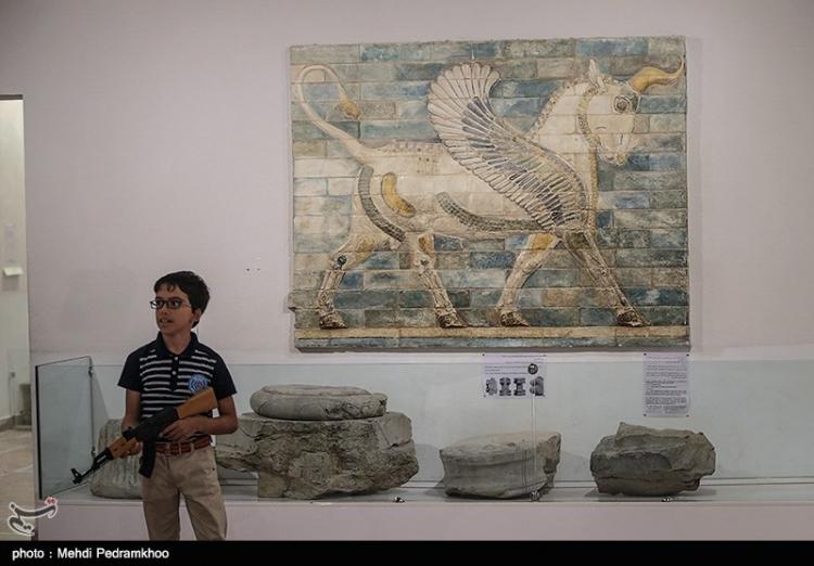 تصاویر موزه شوش,عکس های دیدنی از موزه های تاریخی,تصاویر مهمترین موزه های ایران
