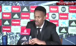 فیلم/ بد شدن حال «ادر میلیتائو» بازیکن جدید رئال مادرید در کنفرانس خبری