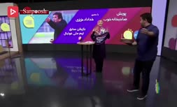 فیلم/ جشن تولد خداداد عزیزی در برنامه زنده تلویزیونی + کنایه او به حسین کعبی