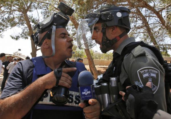 درگیری خبرنگار صداوسیما با سرباز اسرائیلی,اخبار سیاسی,خبرهای سیاسی,سیاست خارجی