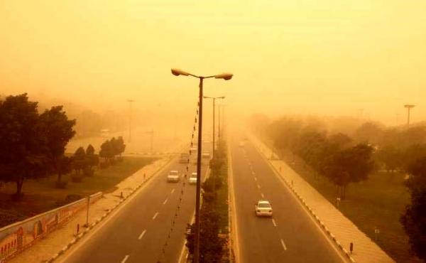 وقوع گرد و غبار در برخی نقاط کشور,اخبار اجتماعی,خبرهای اجتماعی,وضعیت ترافیک و آب و هوا