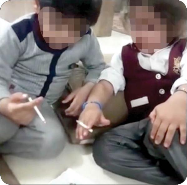 ویدئوی سیگار کشیدن بچه ها ویدئوی سیگار کشیدن بچه ها,اخبار اجتماعی,خبرهای اجتماعی,آسیب های اجتماعی