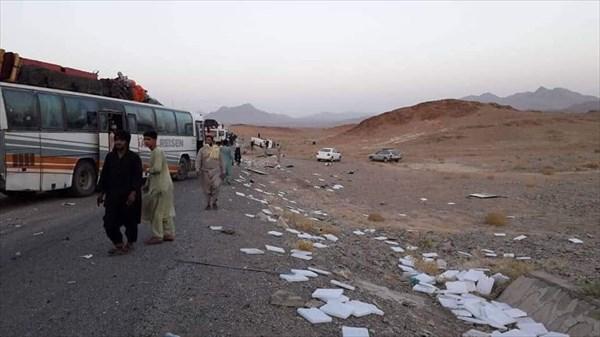 برخورد اتوبوس با مین در افغانستان,اخبار افغانستان,خبرهای افغانستان,تازه ترین اخبار افغانستان