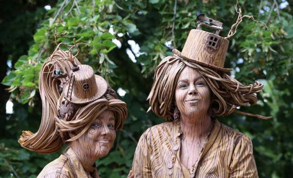 جشنواره مجسمه‌های زنده در اروپا,اخبار جالب,خبرهای جالب,خواندنی ها و دیدنی ها