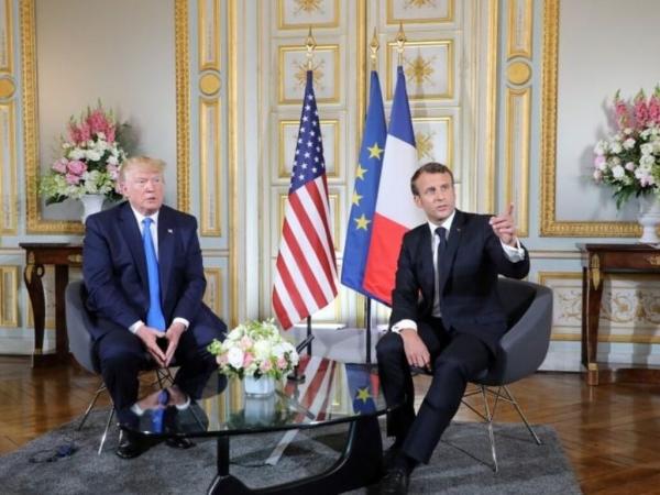 امانوئل ماکرون و دونالد ترامپ,اخبار سیاسی,خبرهای سیاسی,سیاست خارجی