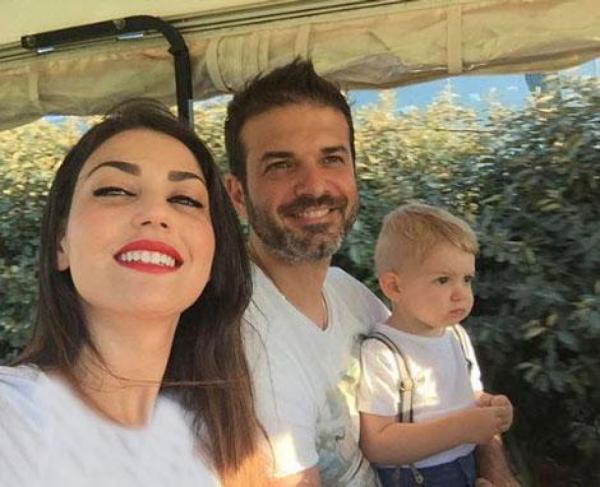 آندره ا استراماچونی و همسرش,اخبار فوتبال,خبرهای فوتبال,اخبار فوتبالیست ها