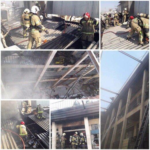 آتش‌سوزی در بازار تهران,اخبار حوادث,خبرهای حوادث,حوادث امروز