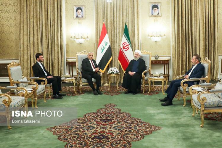 تصاویر دیدار نخست وزیر عراق با حسن روحانی,عکس های دیدار حسن روحانی و عادل عبدالمهدی,عکس عادل عبدالمهدی در تهران
