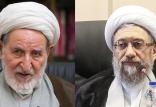 آیت الله محمد یزدی و آیت الله صادق آملی لاریجانی,اخبار سیاسی,خبرهای سیاسی,اخبار سیاسی ایران