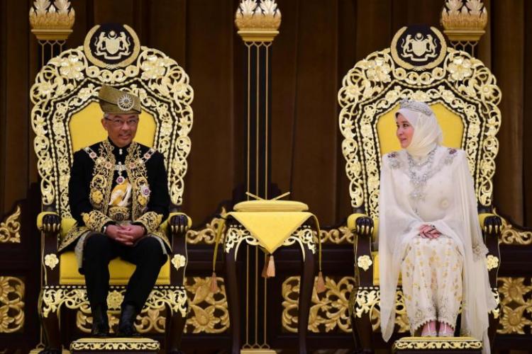 تصاویر مراسم تاجگذاری پادشاه جدید مالزی,عکس های مراسم تاجگذاری پادشاه جدید مالزی,تصاویری از تاجگذاری پادشاه جدید مالزی