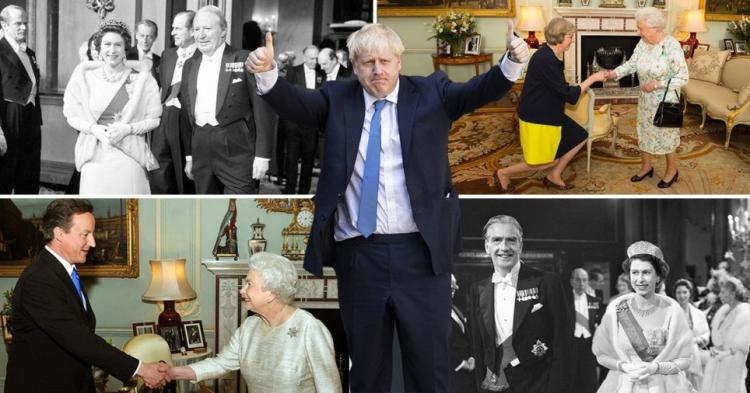 تصاویر همه نخست‌وزیرهای ملکه انگلیس,عکس های نخست وزیران انگلیس,عکس نخست وزیران انگلیس و ملکه الیزابت