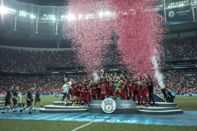 تصاویر دیدار سوپر جام اروپا ۲۰۱۹,عکس های دیدار تیم لیورپول و چلسی,تصاویر ورزشگاه Vodafone Park استانبول