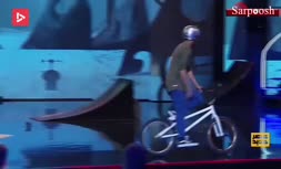 فیلم/ چالش درب بطری با دوچرخه در برنامه عصرجدید