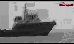 فیلم/ توقیف نفتکش خارجی حامل سوخت قاچاق توسط سپاه