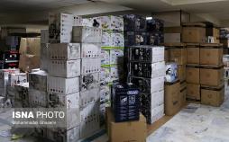 تصاویر کشف محموله قاچاق لوازم خانگی,عکس های انباربزرگ از لوازم خانگی قاچاق,تصاویر قاچاق لوازم خانگی