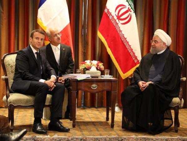 حسن روحانی و امانوئل ماکرون,اخبار سیاسی,خبرهای سیاسی,اخبار سیاسی ایران