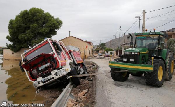 خسارات سیل اسپانیا,اخبار علمی,خبرهای علمی,طبیعت و محیط زیست