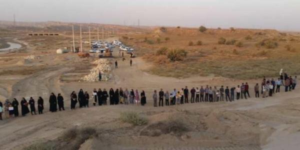 زنجیره انسانی برای جلوگیری از تخریب محیط زیست,اخبار اجتماعی,خبرهای اجتماعی,محیط زیست