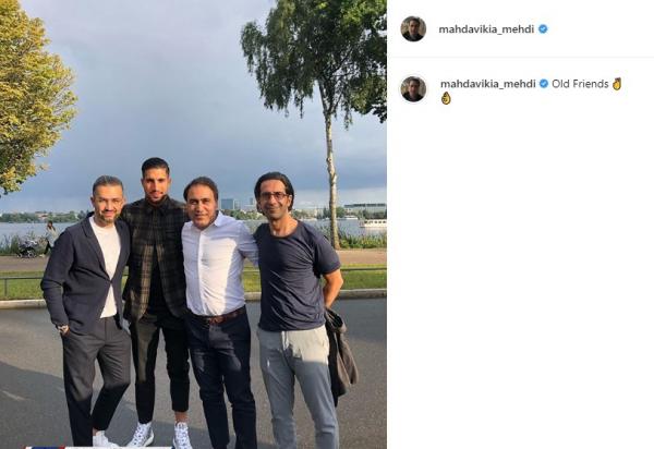 مهدی مهدویکیا و امره جان مهدی مهدویکیا و امره جان,اخبار فوتبال,خبرهای فوتبال,اخبار فوتبالیست ها