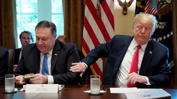 دونالد ترامپ و مایک پمپئو,اخبار سیاسی,خبرهای سیاسی,اخبار بین الملل