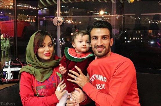 حسین ماهینی و همسرش,اخبار فوتبال,خبرهای فوتبال,اخبار فوتبالیست ها