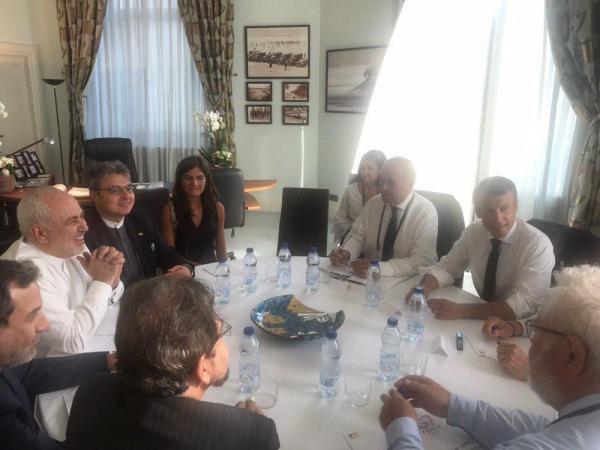 دیدار مقامات ایرانی و فرانسوی در اجلاس گروه 7,اخبار سیاسی,خبرهای سیاسی,سیاست خارجی