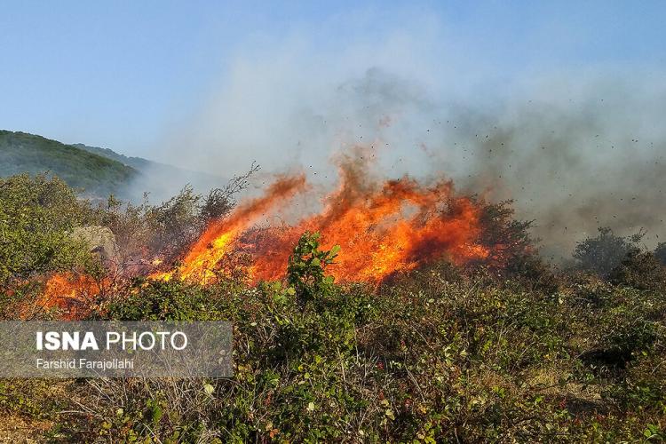 تصاویر آتش‌سوزی در جنگل‌های ارسباران,عکس های آتش‌سوزی در جنگل‌های ارسباران,تصاویرجنگل‌های ارسباران