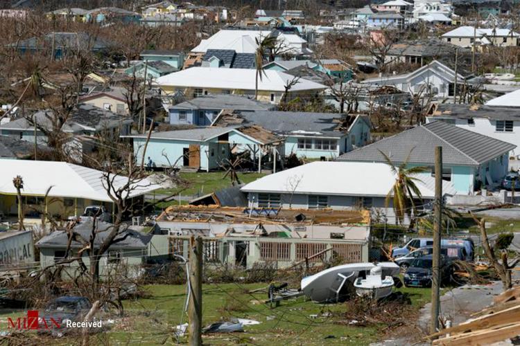 تصاویر طوفان دوریان در باهاما,عکس های خسارات طوفان دوریان,تصاویر نجات قربانیان در طوفان دوریان
