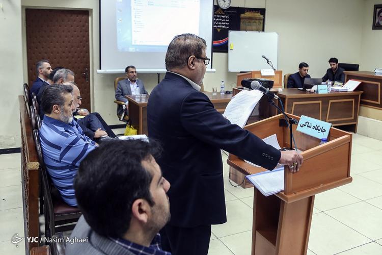 تصاویر دادگاه علی دیواندر,عکس های متهمان پرونده مدیرعامل اسبق بانک ملت,تصاویر دادگاه انقلاب اسلامی استان تهران