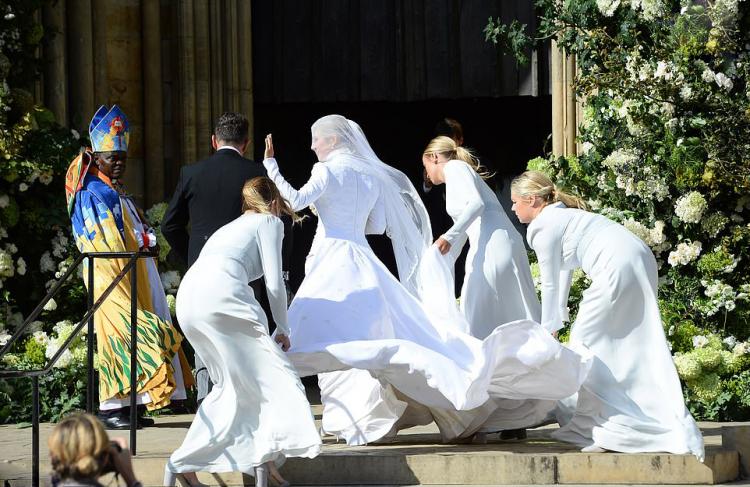 تصاویر عروسی الی گولدینگ,عکس های الی گولدینگ,تصاویر عروسی الی گولدینگ در کلیسای جامع یورک مینستر