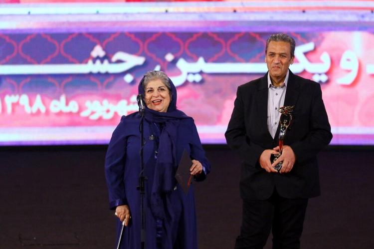 تصاویر بیست و یکمین جشن سینمای ایران,عکس های جشن سینمای ایران 98,عکس عادل فردوسی پور در جشن سینمای ایران