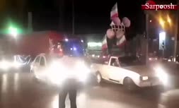 فیلم/ دور افتخار نماینده ممسنی با دستگاه MRI در شهر!