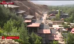 فیلم/ تخریب ویلای میلیاردی در فیروزکوه 