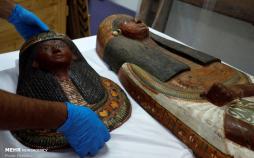 تصاویر مومیایی های جدید موزه ملی مصر‎,عکس های مومیایی های جدید موزه ملی مصر‎,تصاویر موزه ملی مصر‎