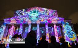 تصاویر فستیوال تابش نور در مسکو,عکس های فستیوال در مسکو,تصاویر مسکو