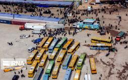 تصاویر هوایی از پایانه مرزی مهران,عکس های هوایی از پایانه مرزی مهران,تصاویر پایانه مرزی مهران