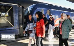 تصاویر قطار گردشگری بین‌المللی عقاب طلایی,عکس های توریست های خارجی در ایران,تصاویر قطار توریستی راه ابریشم