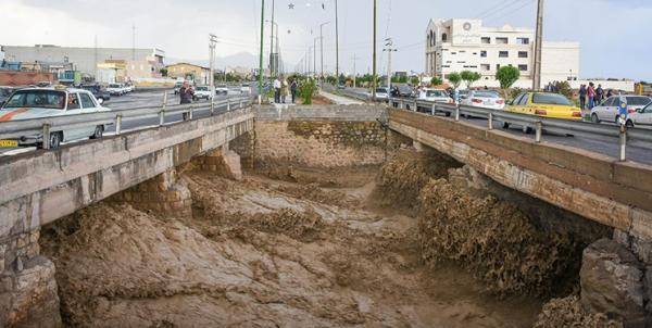 تگرگ و سیلاب در چند استان,اخبار اجتماعی,خبرهای اجتماعی,وضعیت ترافیک و آب و هوا