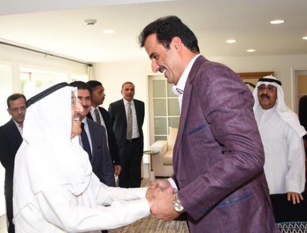 دیدار امیر قطر و امیر کویت,اخبار سیاسی,خبرهای سیاسی,خاورمیانه