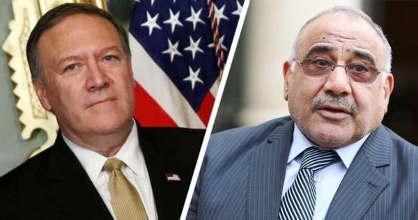 مایک پمپئو و عادل عبدالمهدی,اخبار سیاسی,خبرهای سیاسی,خاورمیانه