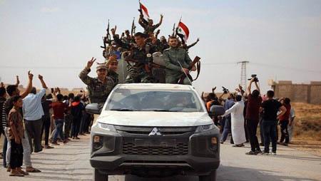 ورود ارتش سوریه به شهر رقه,اخبار سیاسی,خبرهای سیاسی,خاورمیانه