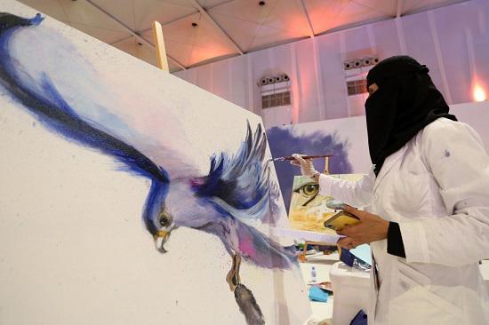 علاقه زنان عربستانی به شاهین شکاری,اخبار جالب,خبرهای جالب,خواندنی ها و دیدنی ها